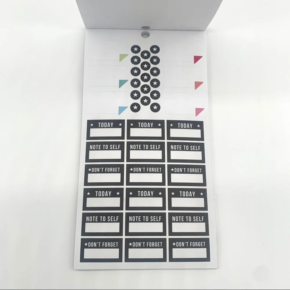 Happy Planner Water Colors Sticker Sheet Book